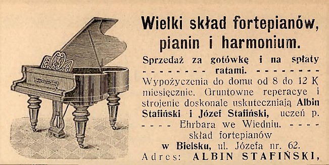 Reklama z broszury „Oświata i organizacya pod hasłem: swój do swego!” z 1911 r.3 