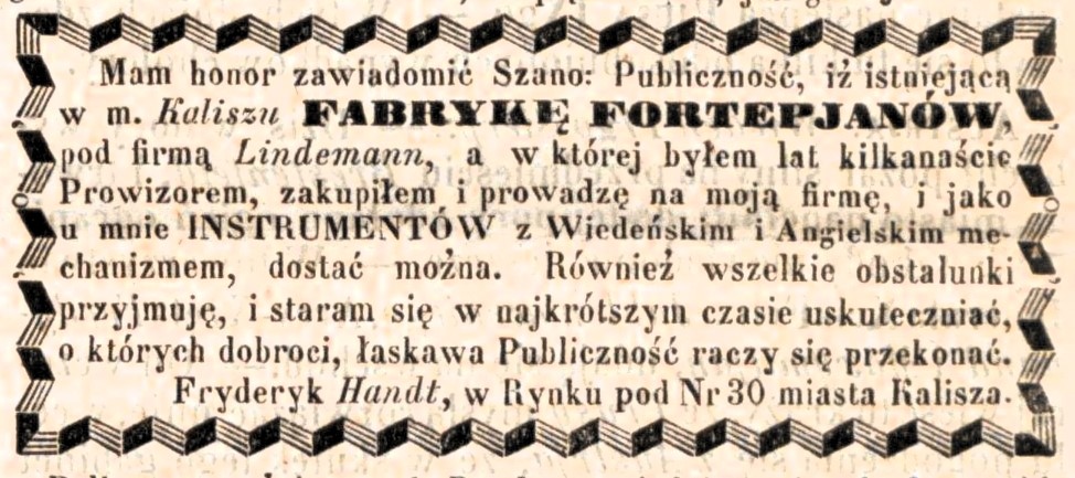 Zdj. „Kurjer Warszawski” 1850, nr 220, 23 sierpnia, s. 1184.